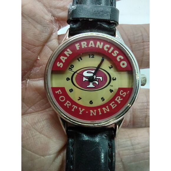 San Francisco 49ers Football Vintage Relic Play Football 1996 Watch - Picture 1 of 10